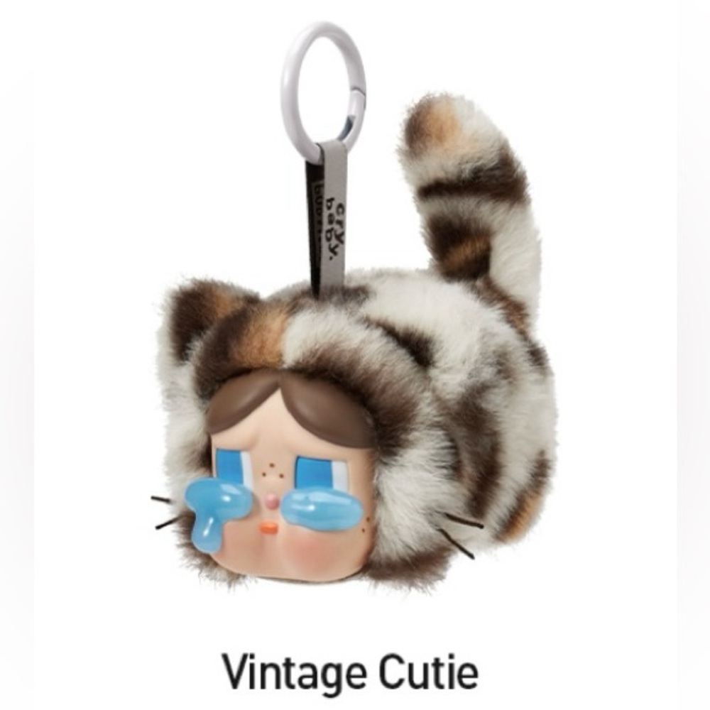 Pop Mart Crybaby Wild But Cutie Series Vinyl Plush Pendant Blind Box Vintage